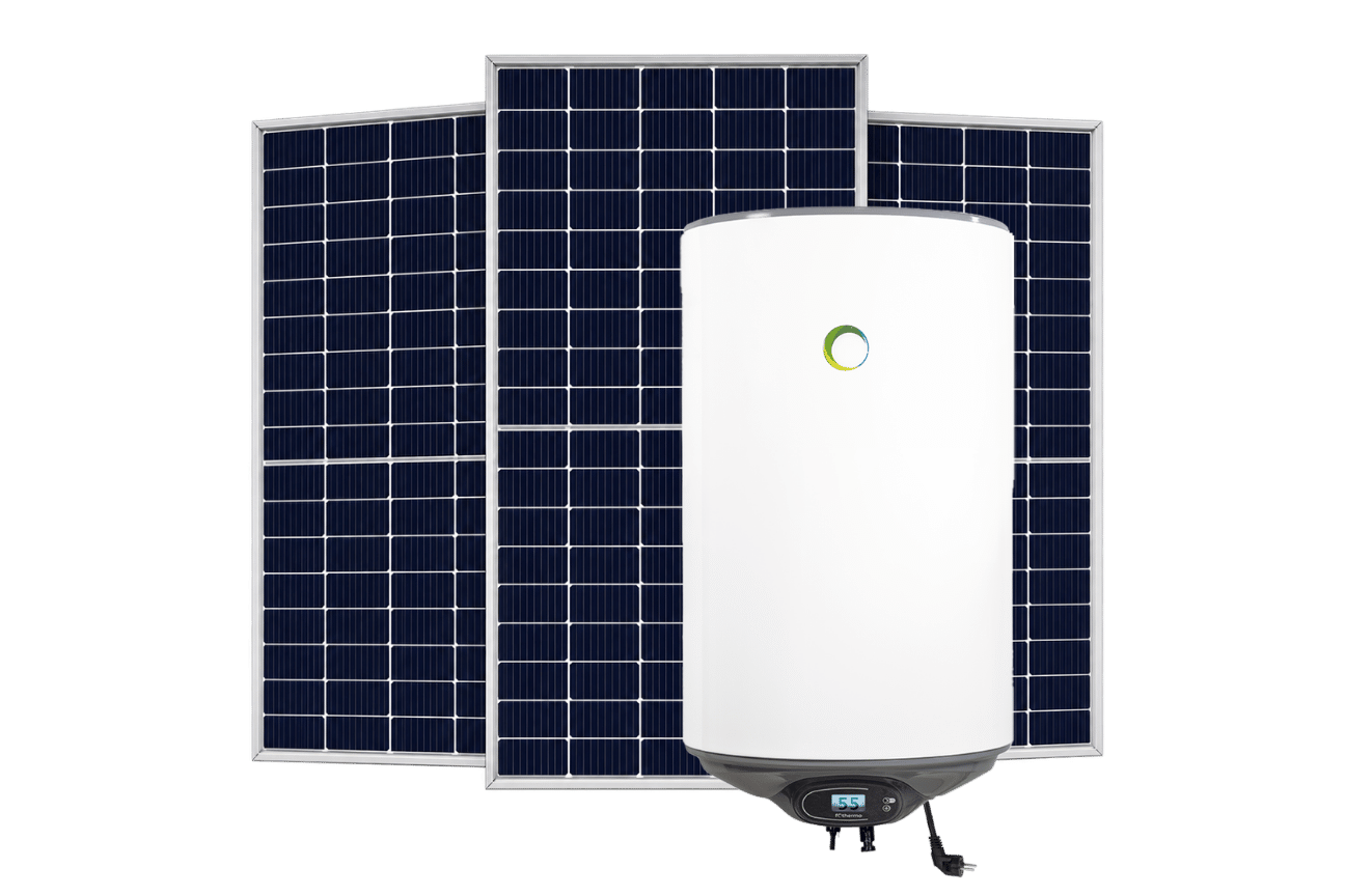Stell dein Set mit Solar-Hybridboiler zusammen.