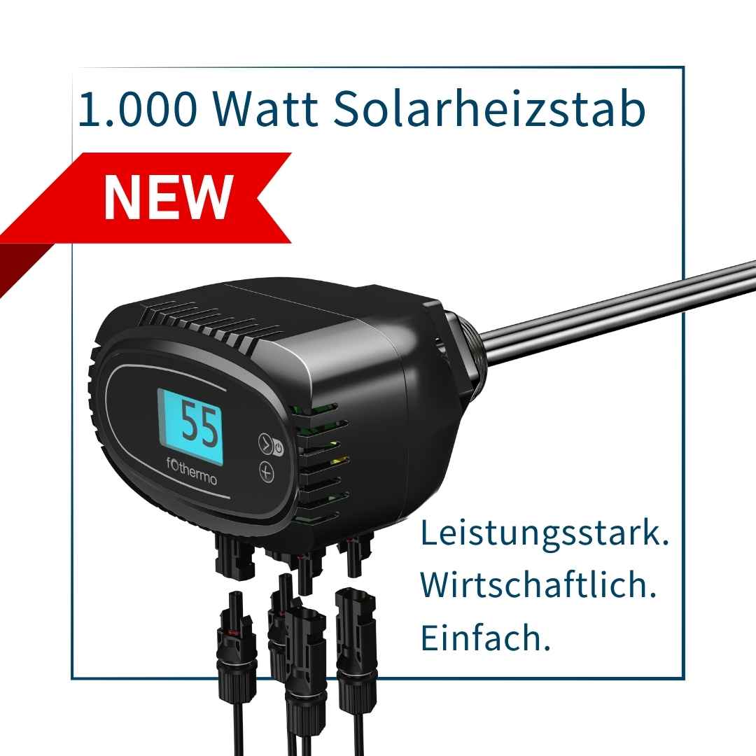 1.000 W Solarheizstab
