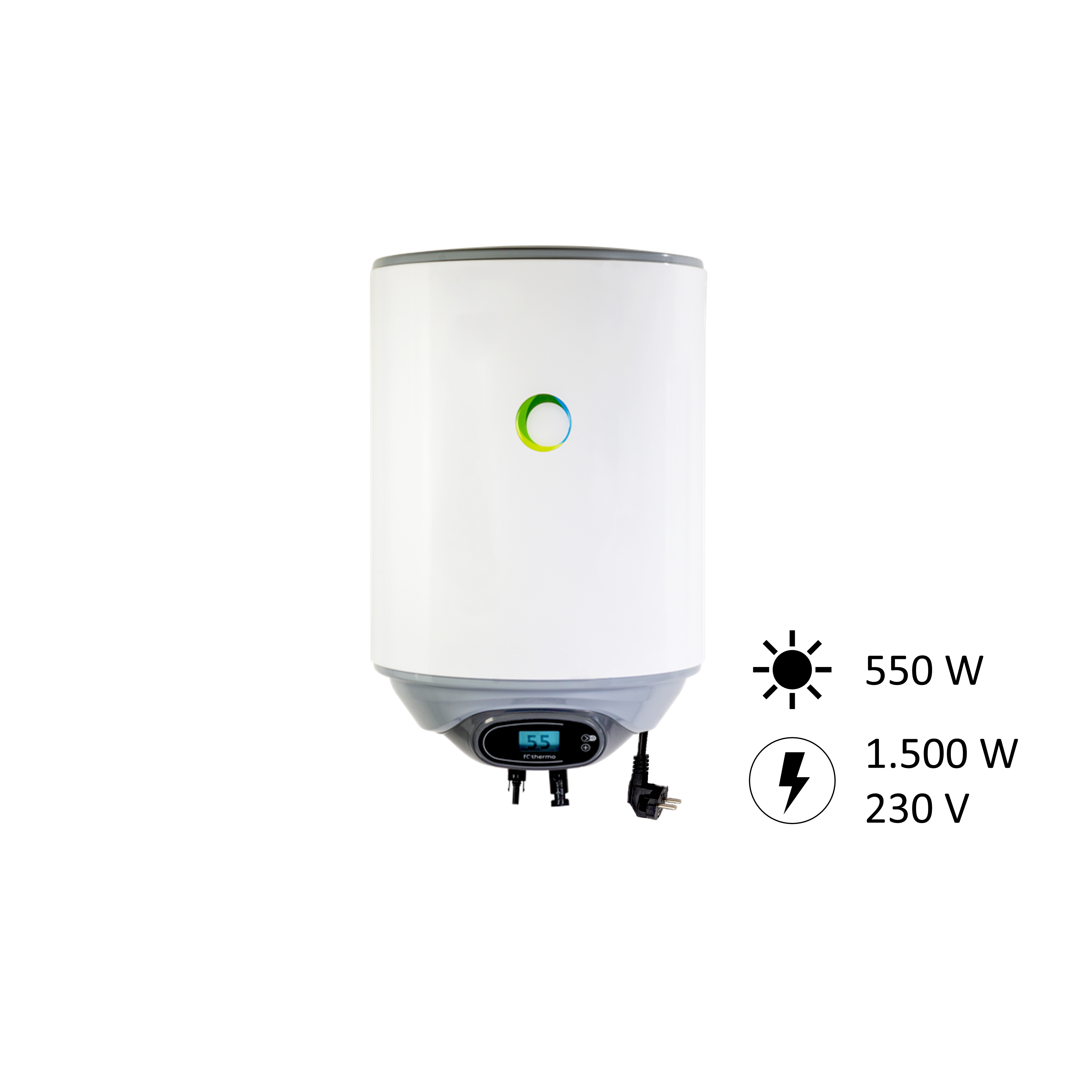 30 Liter Solar-Hybridboiler