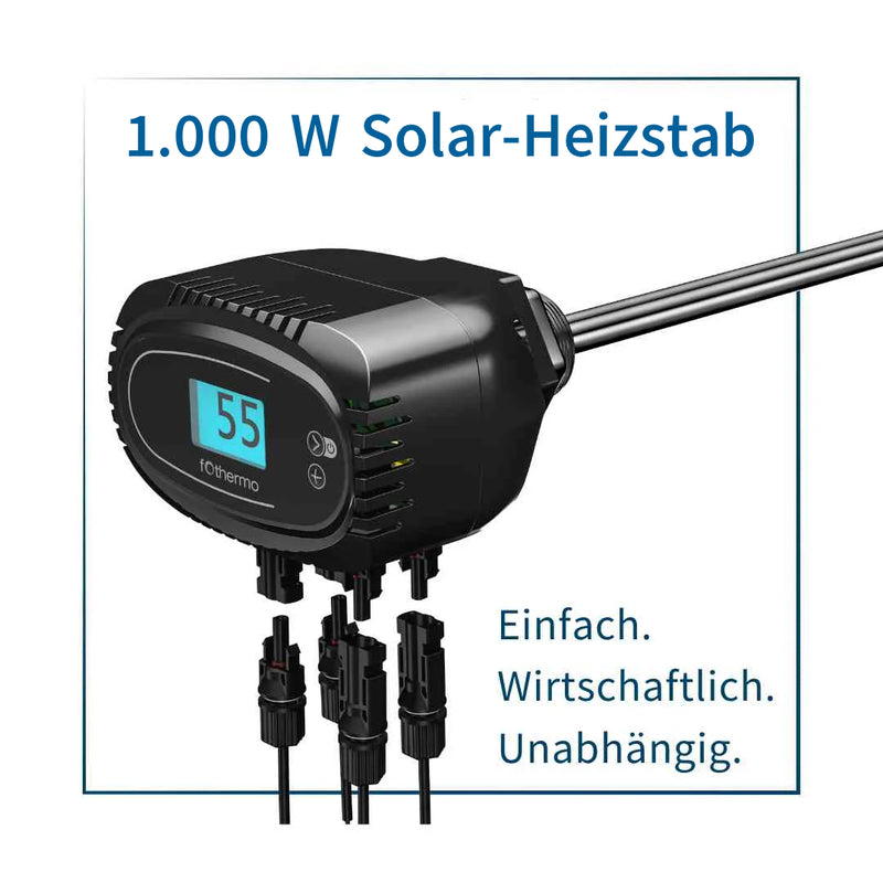 élément chauffant solaire de 1000 W