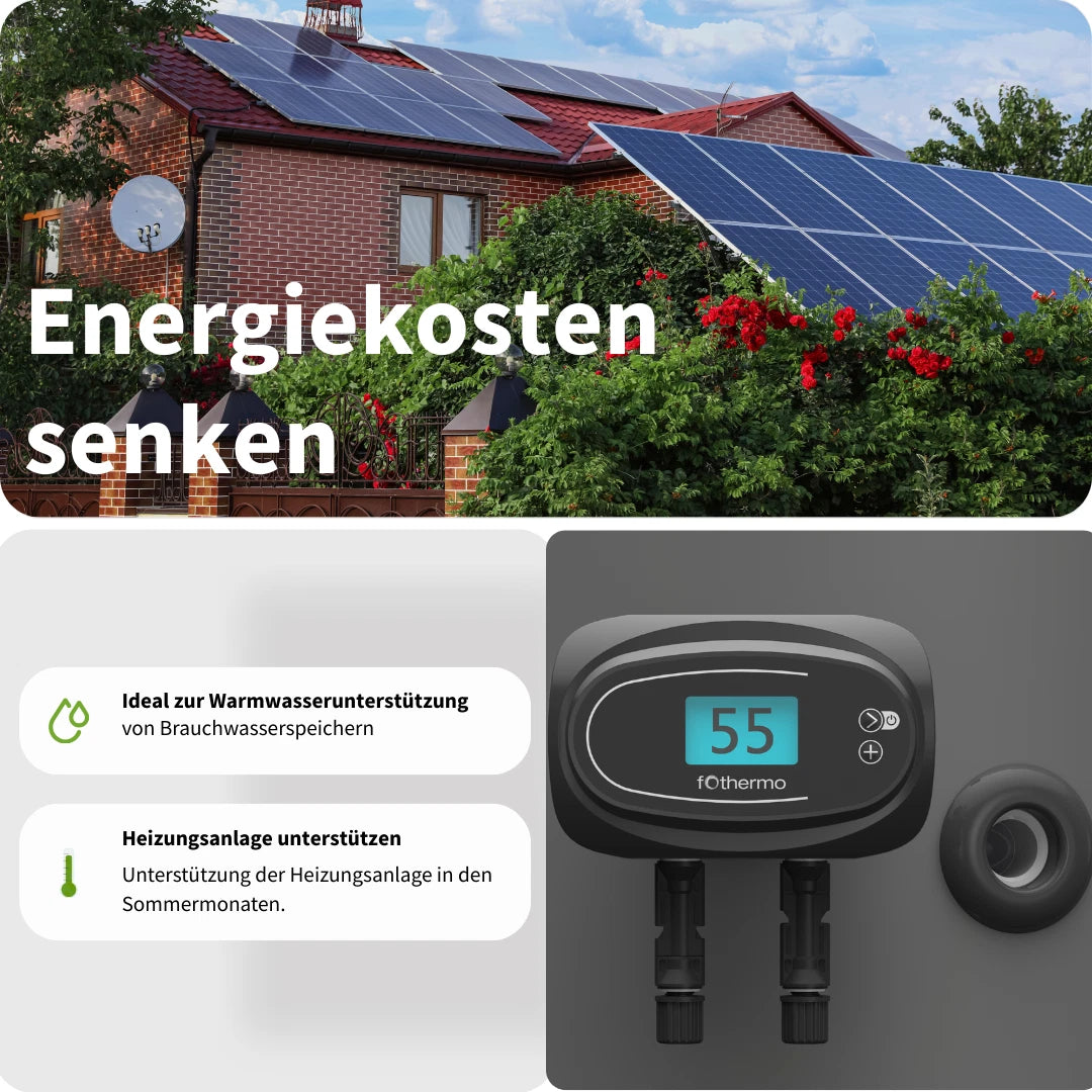Varilla calefactora solar 550 W